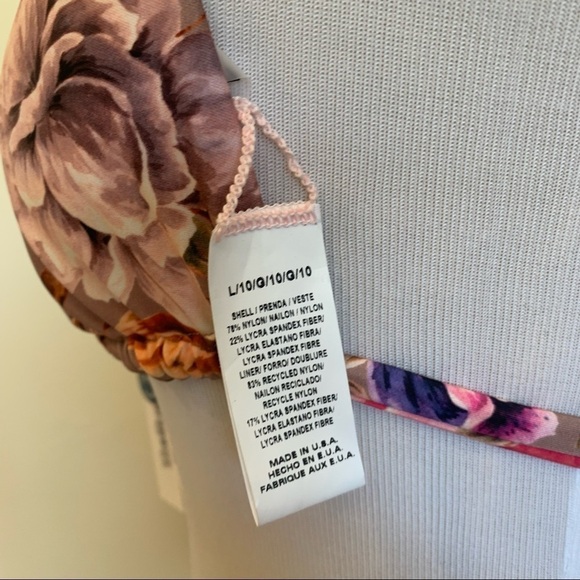 Vitamin A white ginger Talia bikini top - Picture 5 of 6